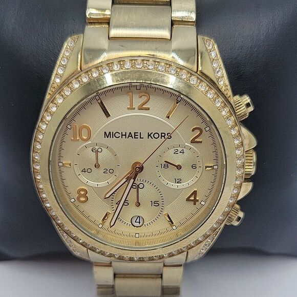 Michael Kors Bradshaw MK5605 Women Stainless Steel Analog Dial Wrist Watch AM697 - Picture 1 of 11